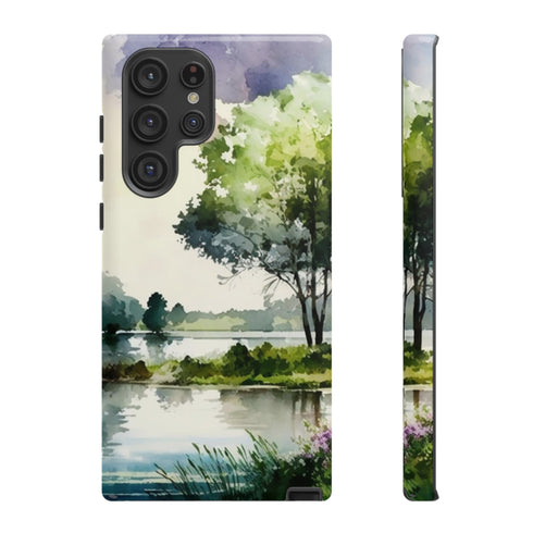 Summer Day by the Lake - Impact Resistant Phone Case